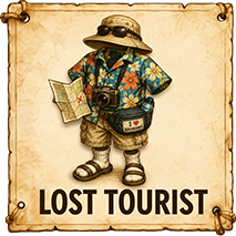Lost Tourist costume idea