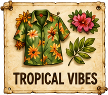 Tropical Vibes costume idea